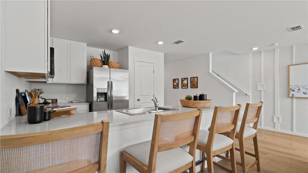 Furnished interior view inside a new home in , Davenport (Image 21).