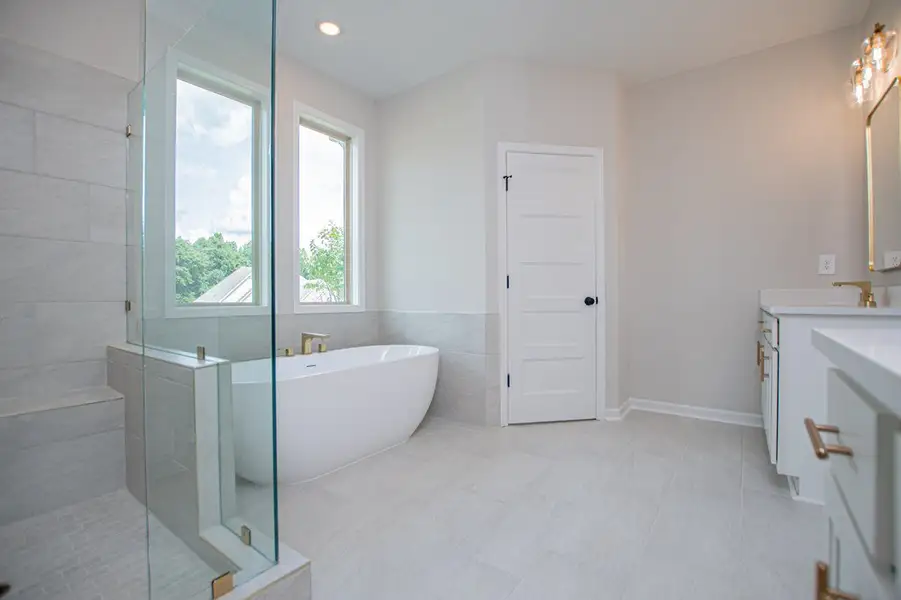 Furnished interior view inside a new home in WOODMONT RESERVE, Roopville (Image 17).