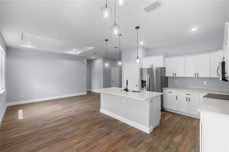 Furnished interior view inside a new home in , Deland (Image 18).