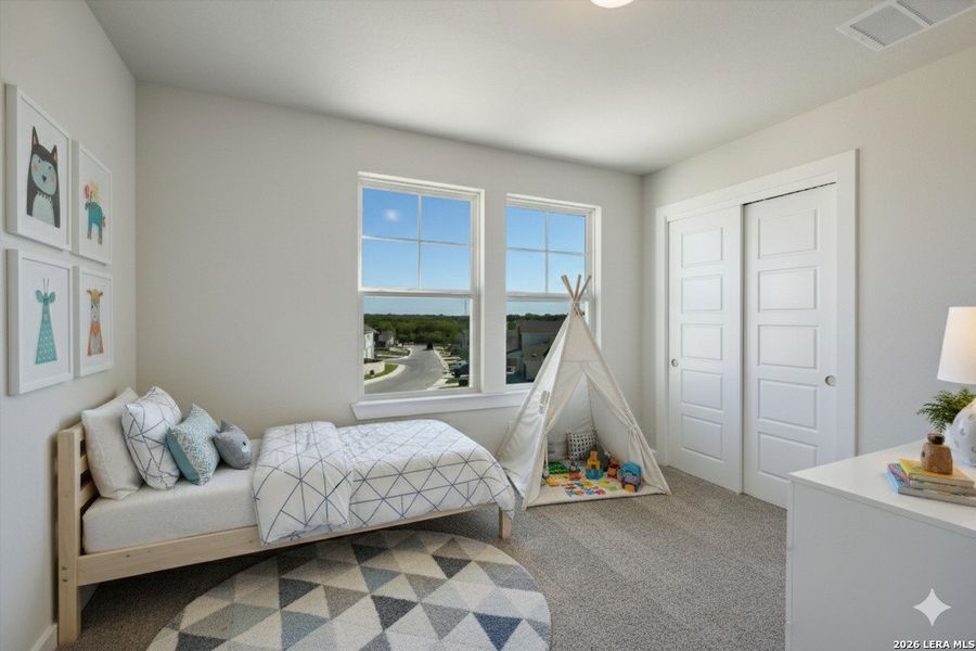 Furnished interior view inside a new home in Park Hill Commons, San Antonio (Image 11).