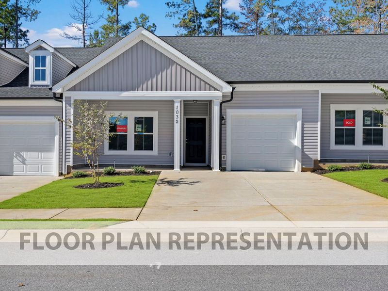 Macon 2-Bedroom Townhome Front Exterior Representation Photo