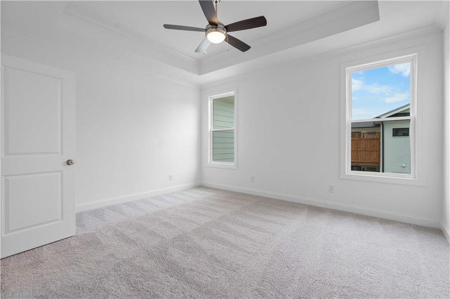 Spacious, unfurnished interior of a new home in Palisades Single Family, Cumming (Image 11). Spacious, unfurnished interior of a new home in Palisades Single Family, Cumming (Image 11).