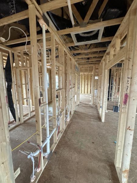 In-progress construction of a new home in Robinson Oaks, Gastonia, NC (Image 20).