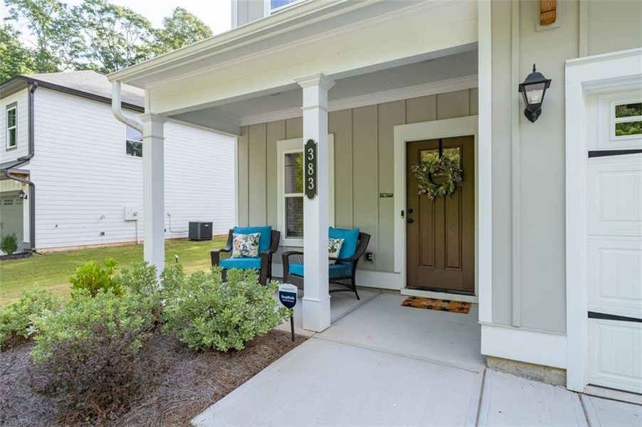 Exterior details and patio area of a home in Morgan Landing, Carrollton (Image 3). Exterior details and patio area of a home in Morgan Landing, Carrollton (Image 3).
