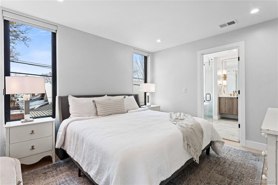 Furnished interior view inside a new home in , Denver (Image 25).