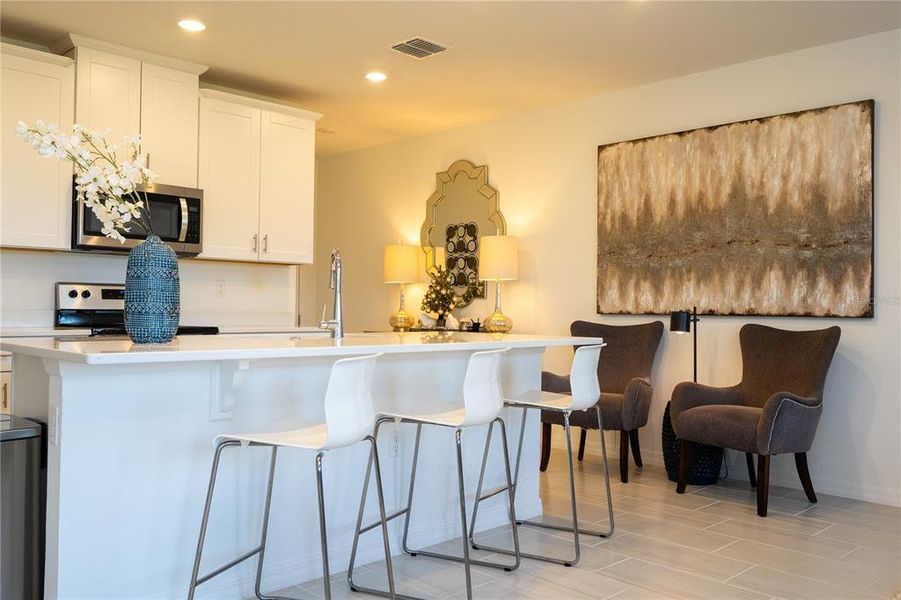 Furnished interior view inside a new home in , St. Cloud (Image 30). Furnished interior view inside a new home in , St. Cloud (Image 30).