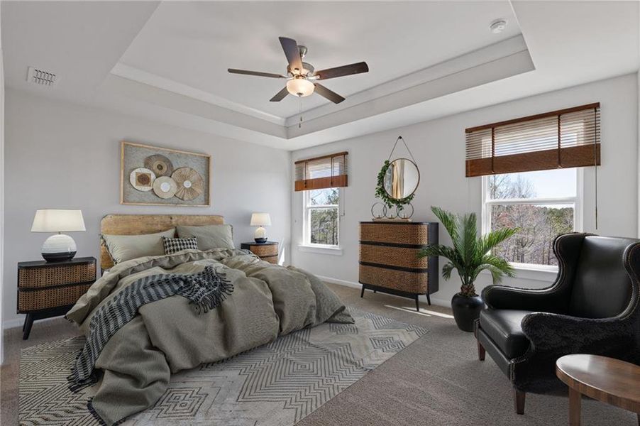 Furnished interior view inside a new home in High Shoals, Dallas (Image 13).