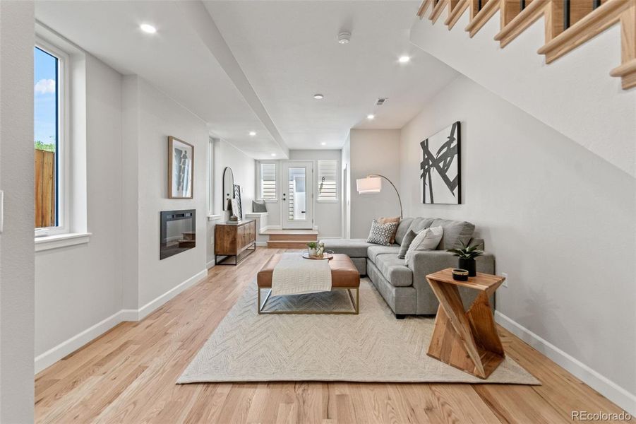 Furnished interior view inside a new home in , Denver (Image 4).