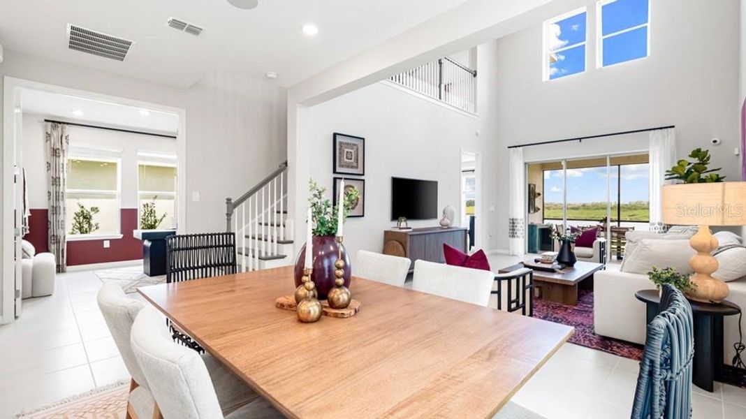 Furnished interior view inside a new home in Firethorn, Parrish (Image 19).