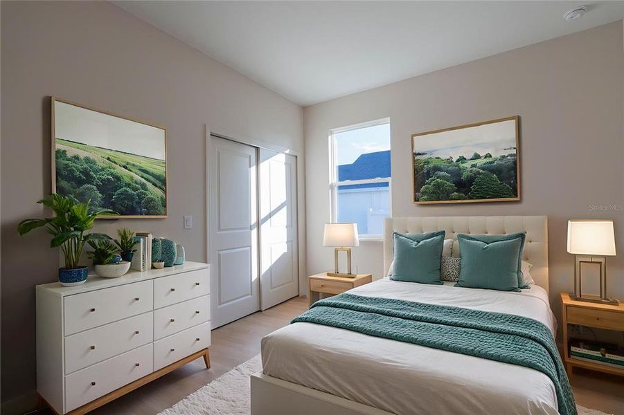 Furnished interior view inside a new home in , Tavares (Image 37).