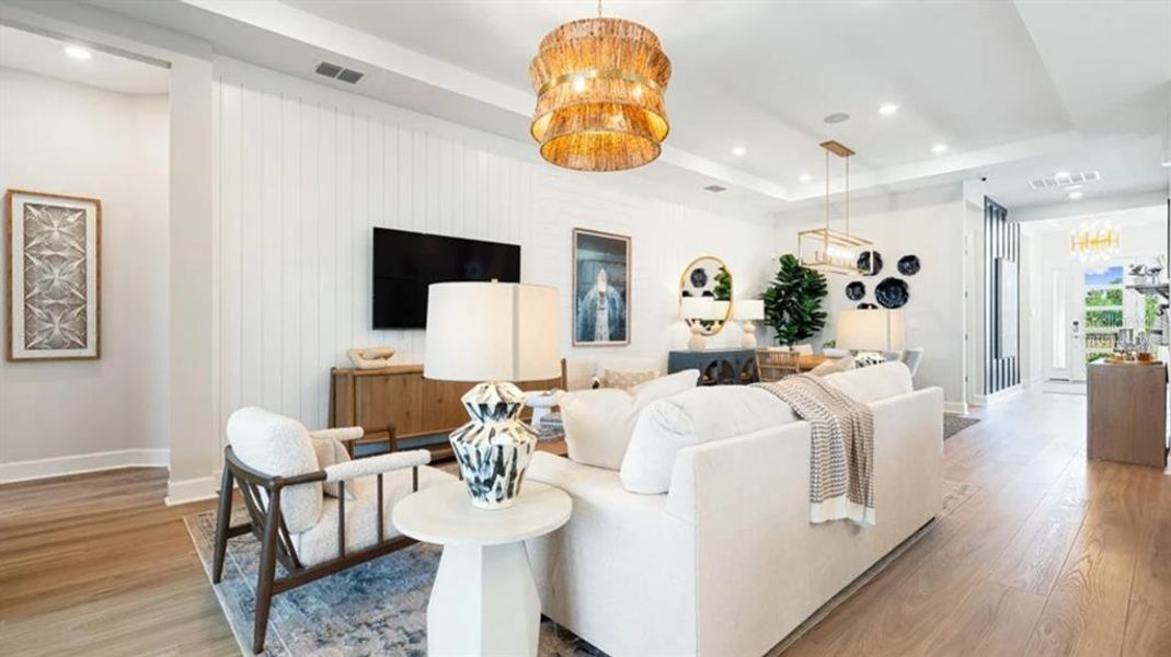 Furnished interior view inside a new home in Skye Ranch Community Group Page, Sarasota (Image 6).
