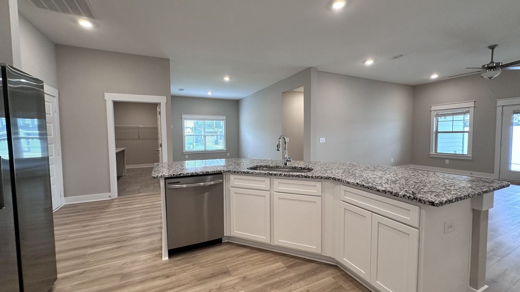Furnished interior view inside a new home in Veterans Cove, Murfreesboro (Image 15).