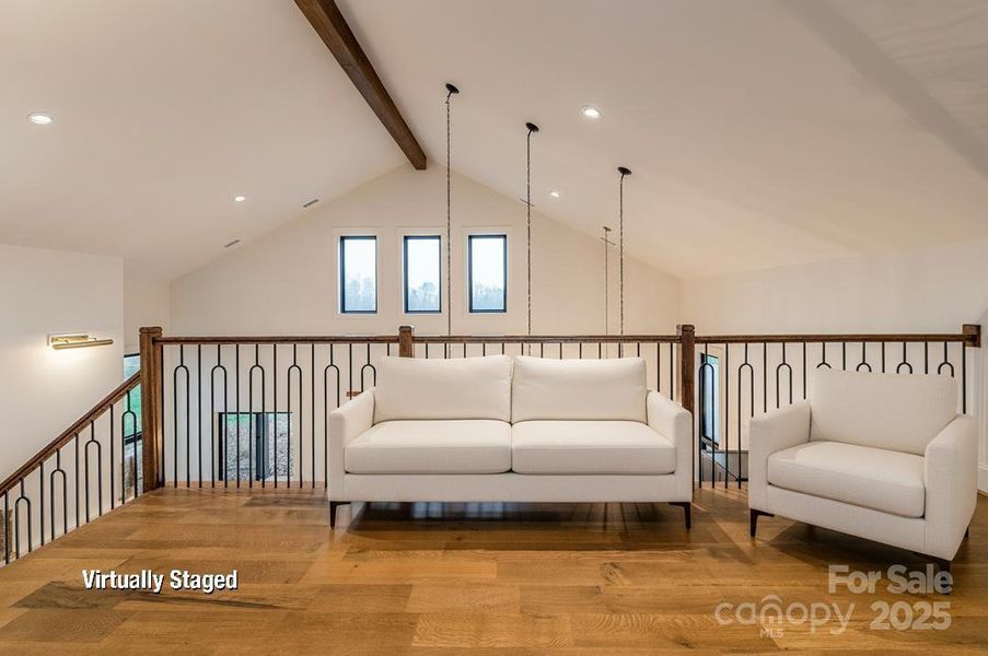 Furnished interior view inside a new home in , Cleveland (Image 19).