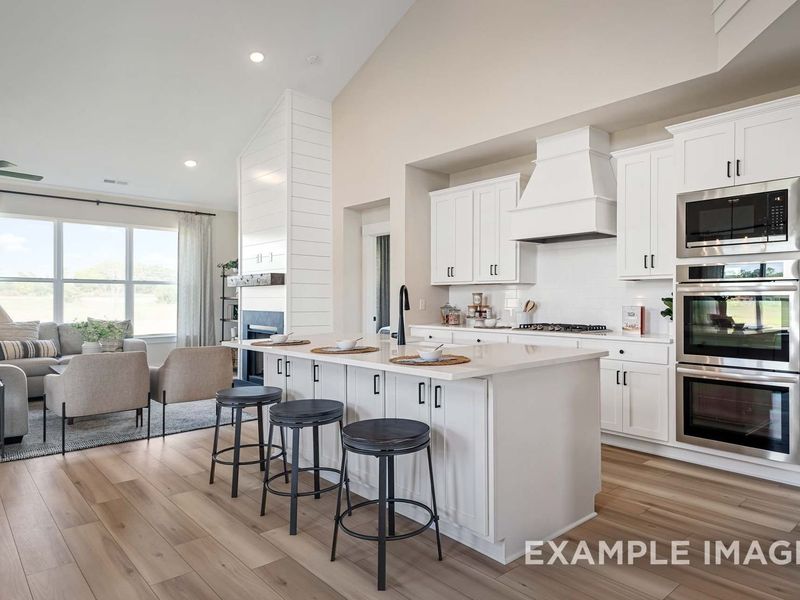 Furnished interior view inside a new home in Woods Crossing, Gallatin (Image 9).
