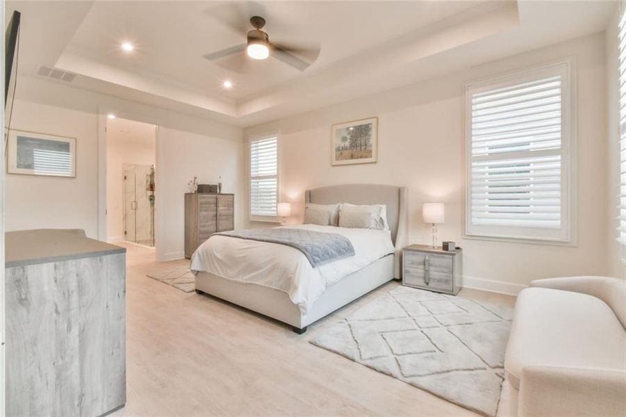 Furnished interior view inside a new home in , Hoschton (Image 30).