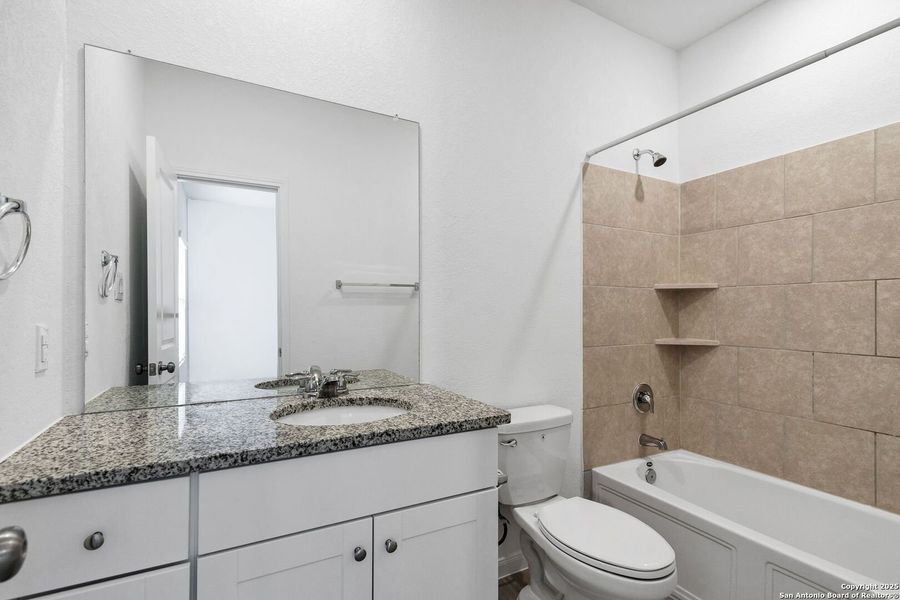 Furnished interior view inside a new home in Hidden Trails: Coastline Collection, Bulverde (Image 4).