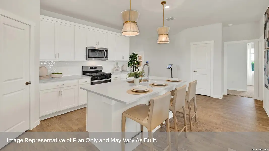 Furnished interior view inside a new home in Mayfair, New Braunfels (Image 13).