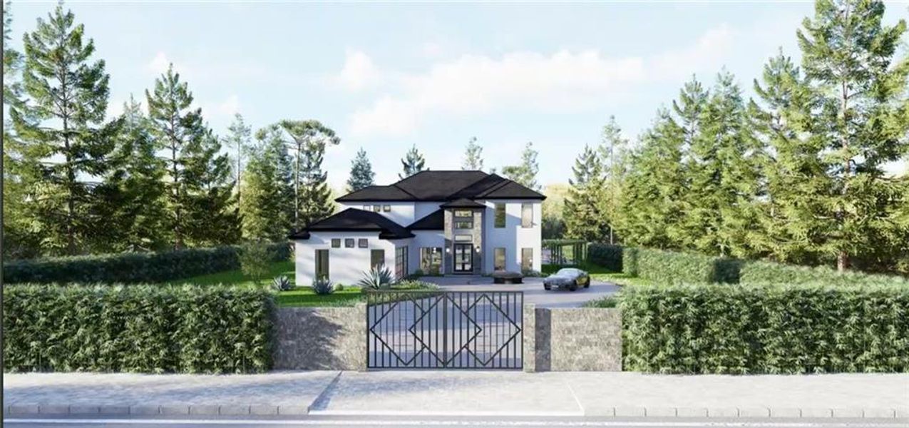 Front exterior of a new home in , Conyers, GA, highlighting curb appeal (Image 21). Front exterior of a new home in , Conyers, GA, highlighting curb appeal (Image 21).