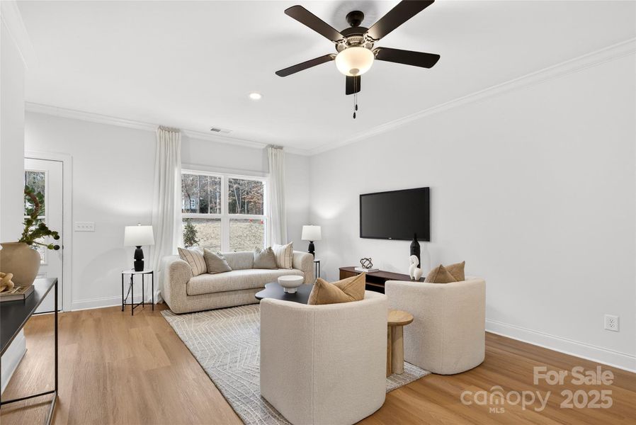 Furnished interior view inside a new home in , Denver (Image 12).