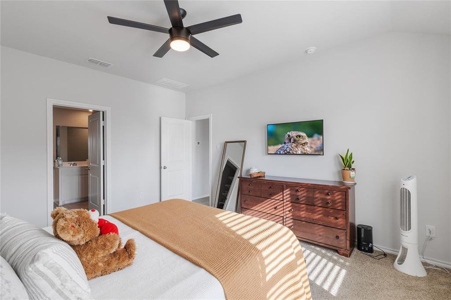Furnished interior view inside a new home in Liberty Trails, Fort Worth (Image 13).