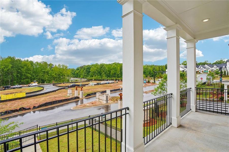 Exterior details and patio area of a home in Waterhaven, Cumming (Image 3).
