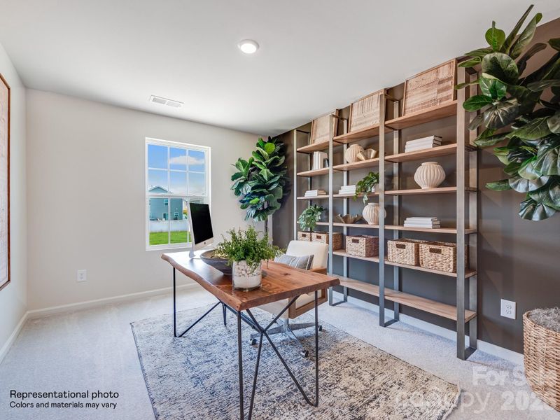 Furnished interior view inside a new home in Cannon Village, York (Image 5).
