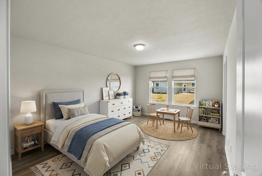 Furnished interior view inside a new home in Caroleton Townhomes, Grovetown (Image 14).