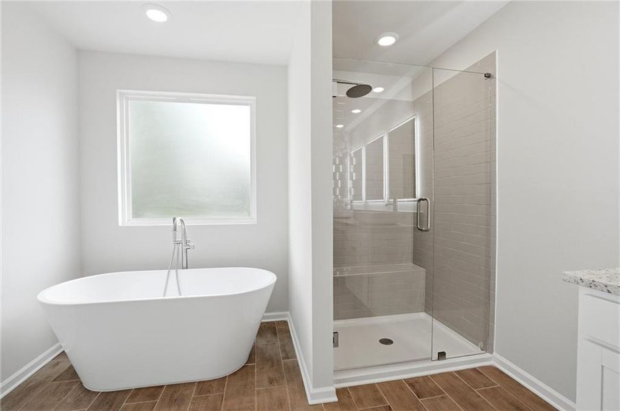 Furnished interior view inside a new home in Concord Oaks, Powder Springs (Image 7).