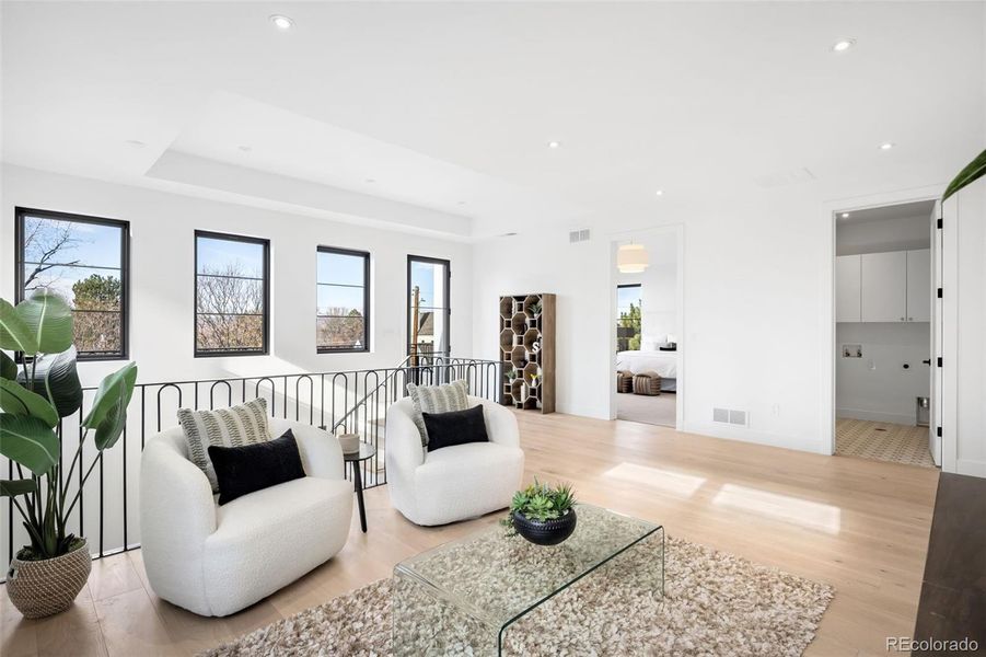 Furnished interior view inside a new home in , Denver (Image 17).
