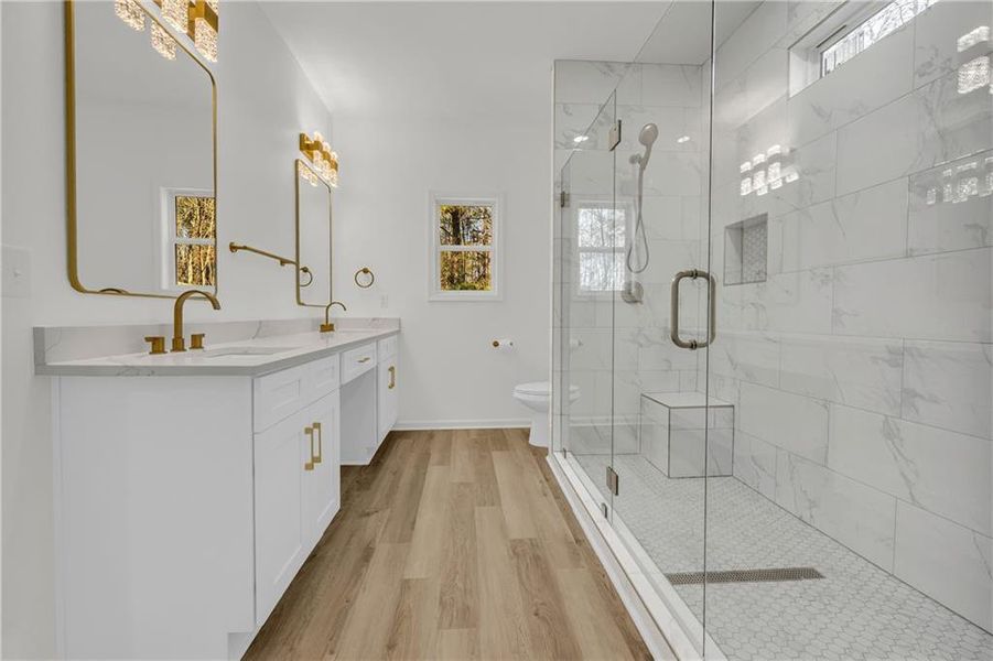 Furnished interior view inside a new home in , Covington (Image 9).