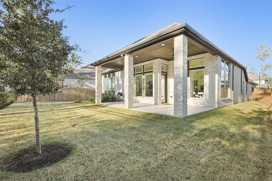 Exterior details and patio area of a home in , Porter (Image 23).