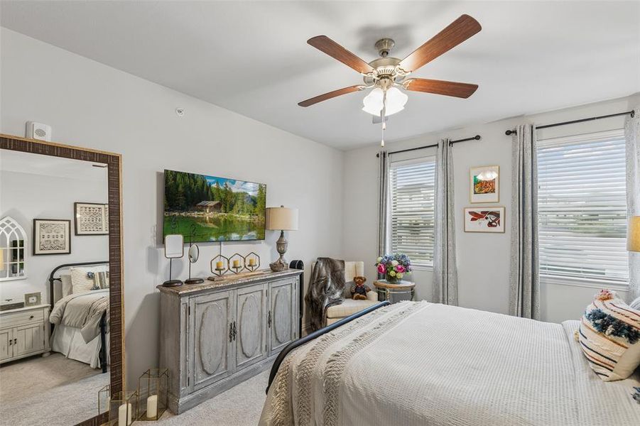 Furnished interior view inside a new home in Gatherings® at Twin Creeks, Allen (Image 15).