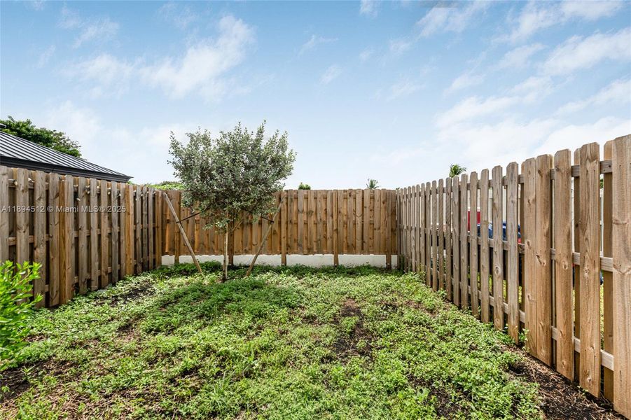 Exterior details and patio area of a home in , Homestead (Image 2). Exterior details and patio area of a home in , Homestead (Image 2).