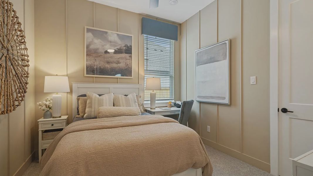Furnished interior view inside a new home in Parkside on the River, Georgetown (Image 10). Furnished interior view inside a new home in Parkside on the River, Georgetown (Image 10).