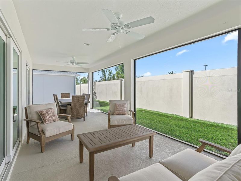 Exterior details and patio area of a home in , The Villages (Image 28).