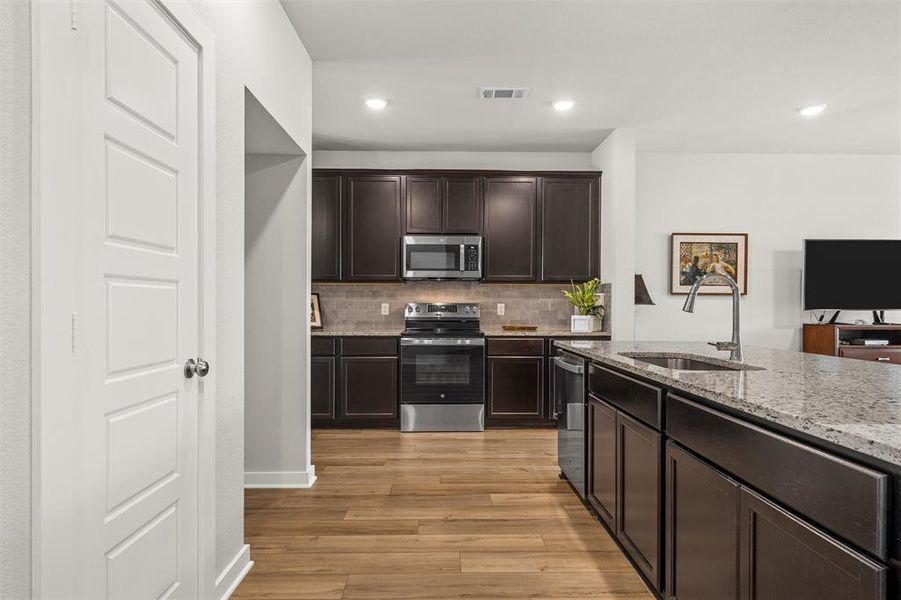 Furnished interior view inside a new home in , Waco (Image 8).