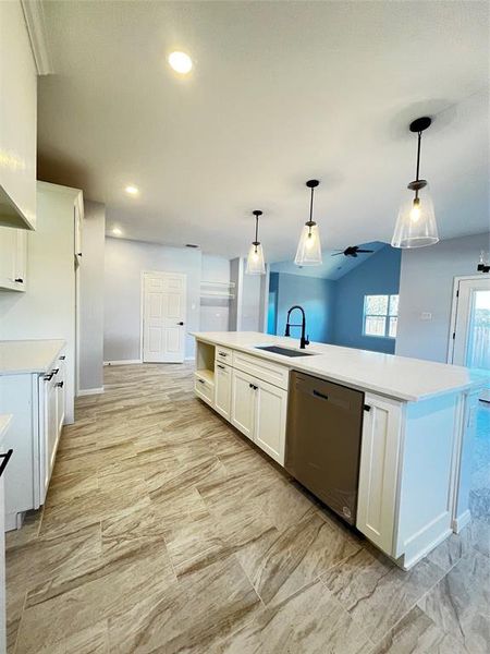 Furnished interior view inside a new home in , Granbury (Image 9).