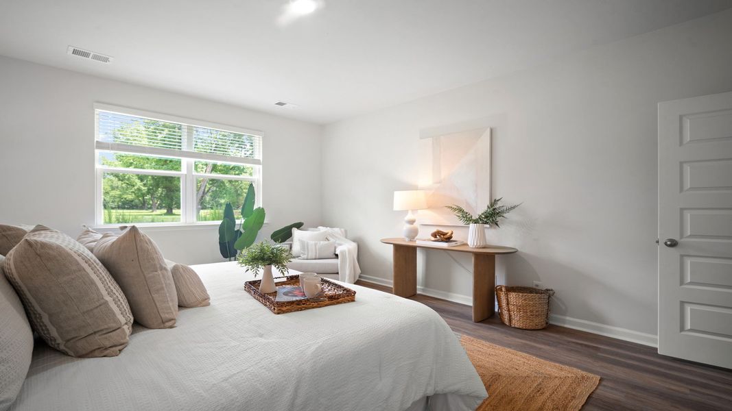 Furnished interior view inside a new home in Fernhill Farms, Statesboro (Image 27).