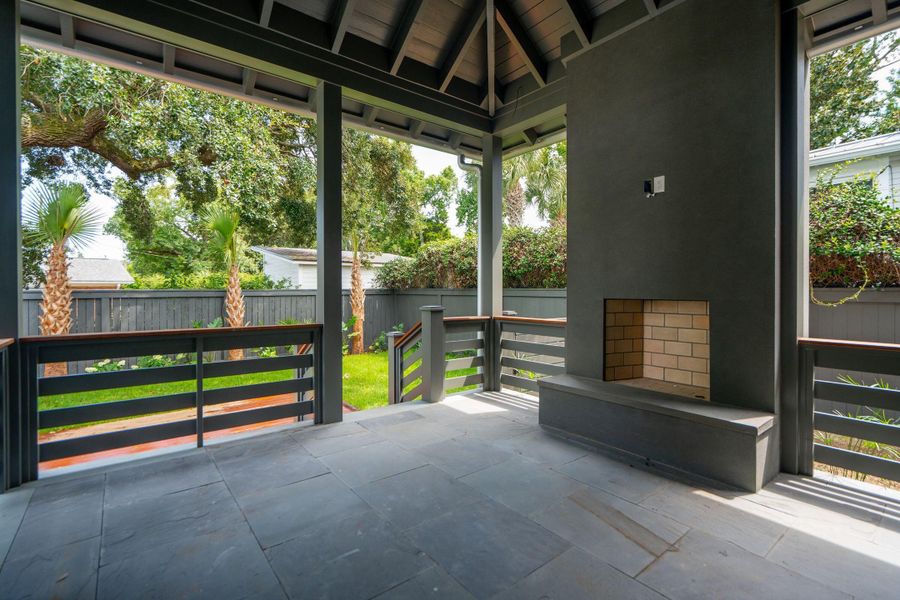 Exterior details and patio area of a home in , Mount Pleasant (Image 47).