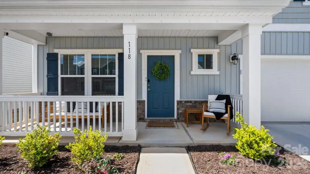 Exterior details and patio area of a home in , Statesville (Image 3).