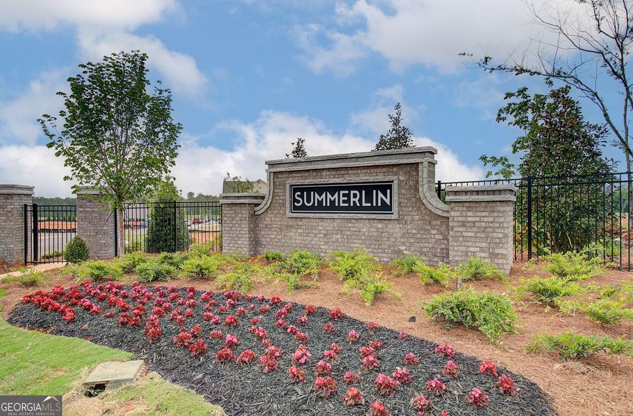 Front exterior of a new home in Summerlin, Winder, GA, highlighting curb appeal (Image 22). Front exterior of a new home in Summerlin, Winder, GA, highlighting curb appeal (Image 22).