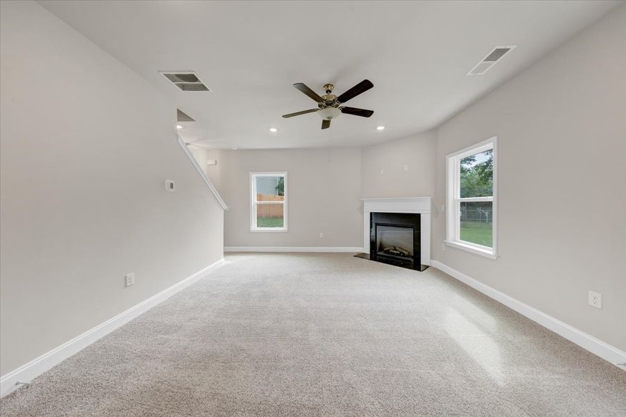 Spacious, unfurnished interior of a new home in Scarlett Place, Bowdon (Image 18).