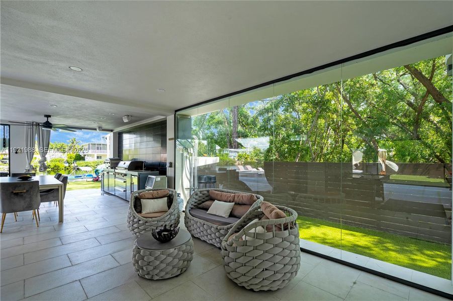 Exterior details and patio area of a home in , Key Largo (Image 30). Exterior details and patio area of a home in , Key Largo (Image 30).