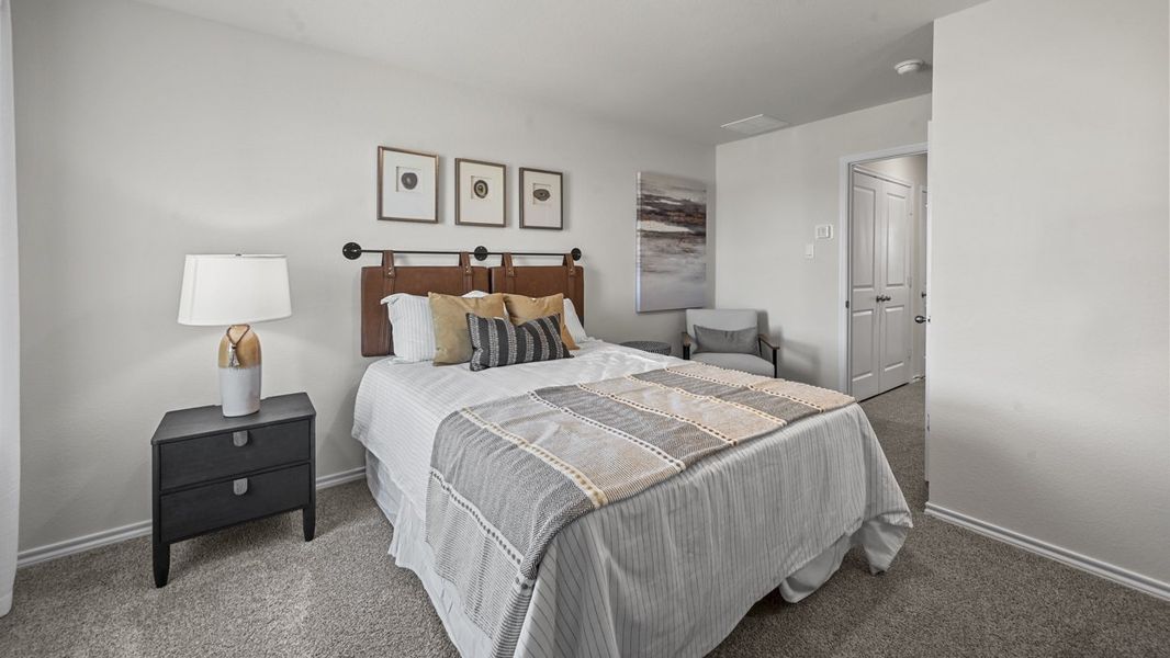 Furnished interior view inside a new home in Arbor Trails North, Princeton (Image 5).