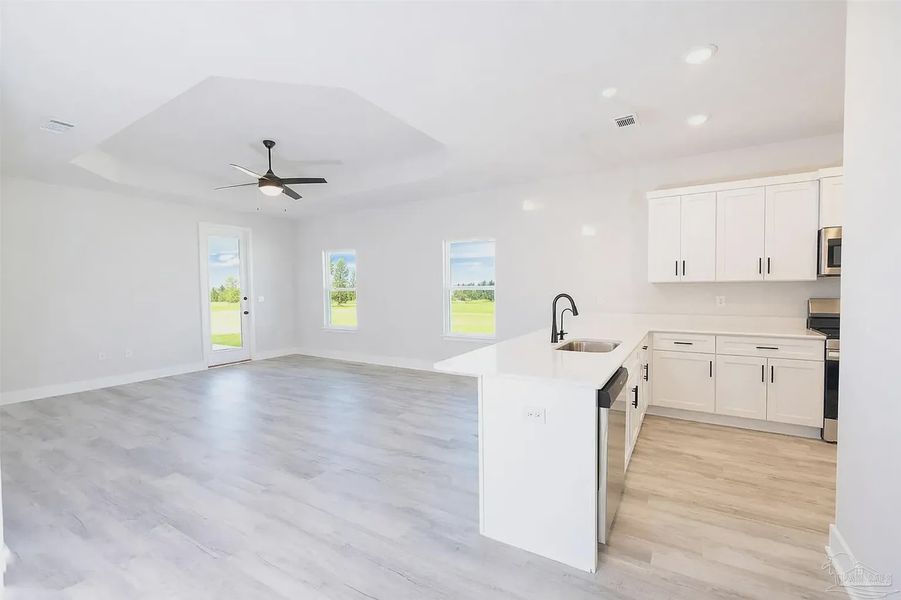 Spacious, unfurnished interior of a new home in Parkland Place, Pace (Image 4).