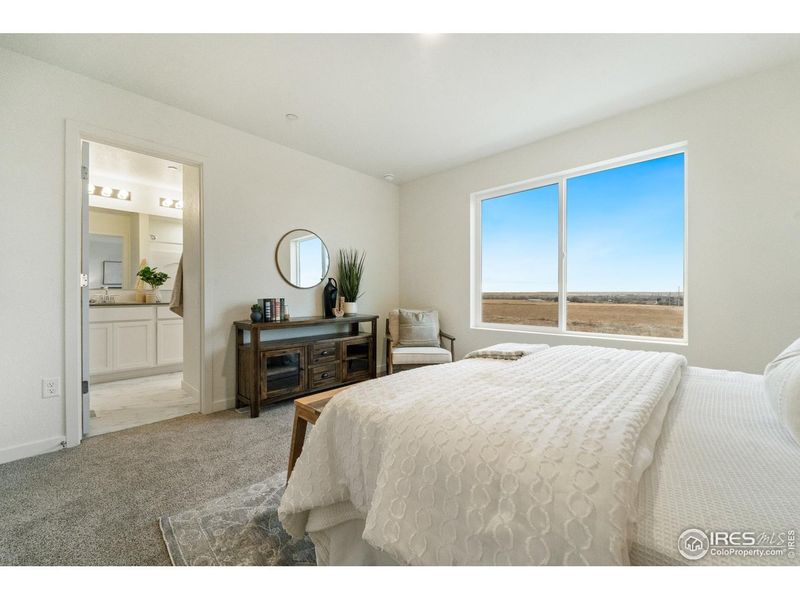 Furnished interior view inside a new home in Liberty Draw, Evans (Image 8).