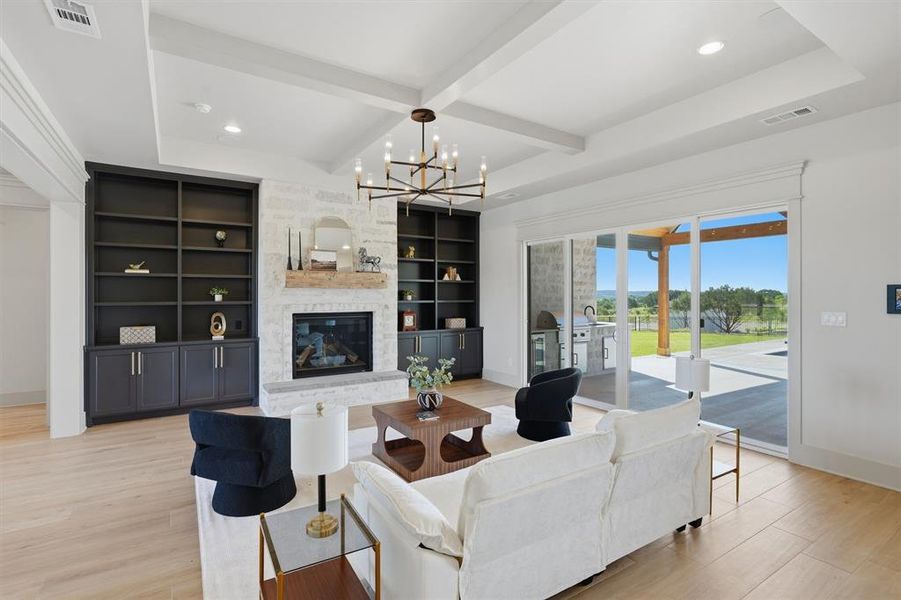 Furnished interior view inside a new home in , Cresson (Image 17). Furnished interior view inside a new home in , Cresson (Image 17).