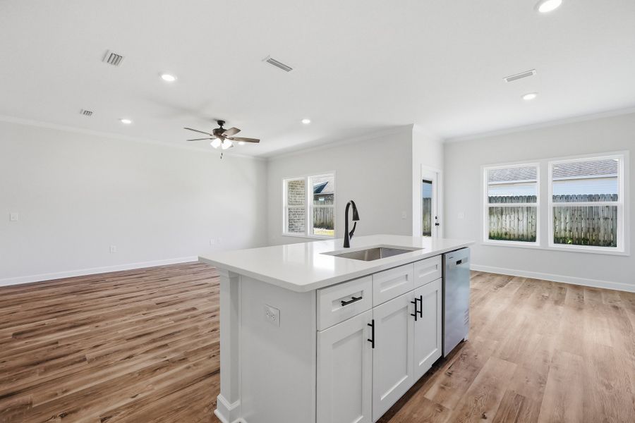 Furnished interior view inside a new home in McCarthy Estates, Defuniak Springs (Image 10). Furnished interior view inside a new home in McCarthy Estates, Defuniak Springs (Image 10).