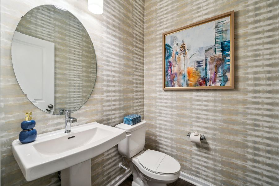 Representative furnished interior of a home built from the Aspen by Taylor Morrison in Indian Trail Townhomes, Indian Trail (Image 14).