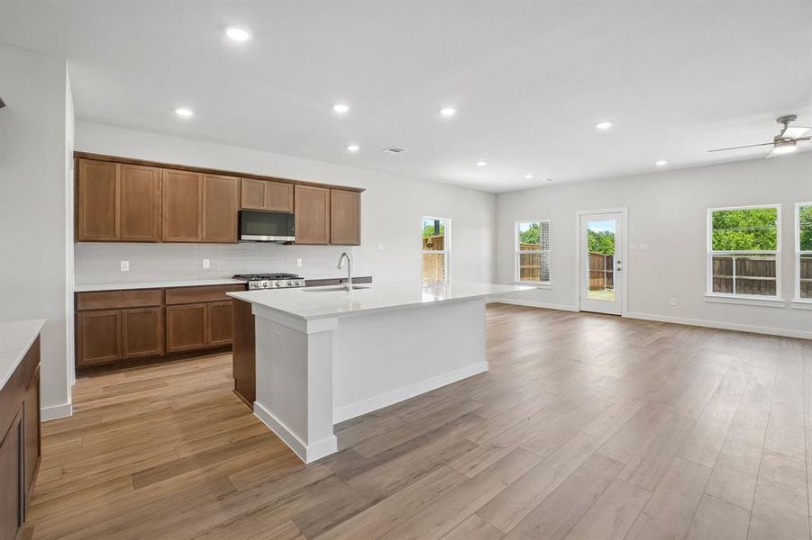 Furnished interior view inside a new home in Overland Grove, Forney (Image 8).